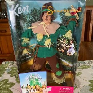 The Wizard of Oz Ken Doll as Scarecrow
